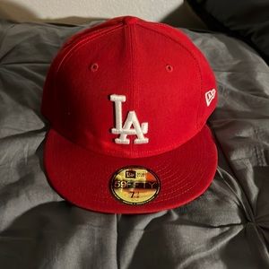 Mlb Red La dodgers hat